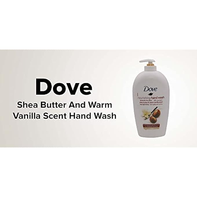 Dove SHEA BUTTER & WARM VANILLA NOURISHING HAND WASH - 8.45 OZ, 220 ML - Image 4